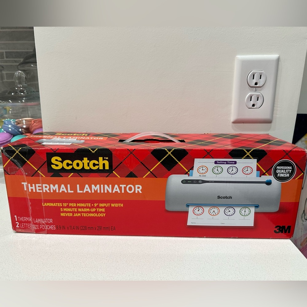 BWT Scotch 9” Pro Thermal Never Jam Laminator - electronic laminating machine